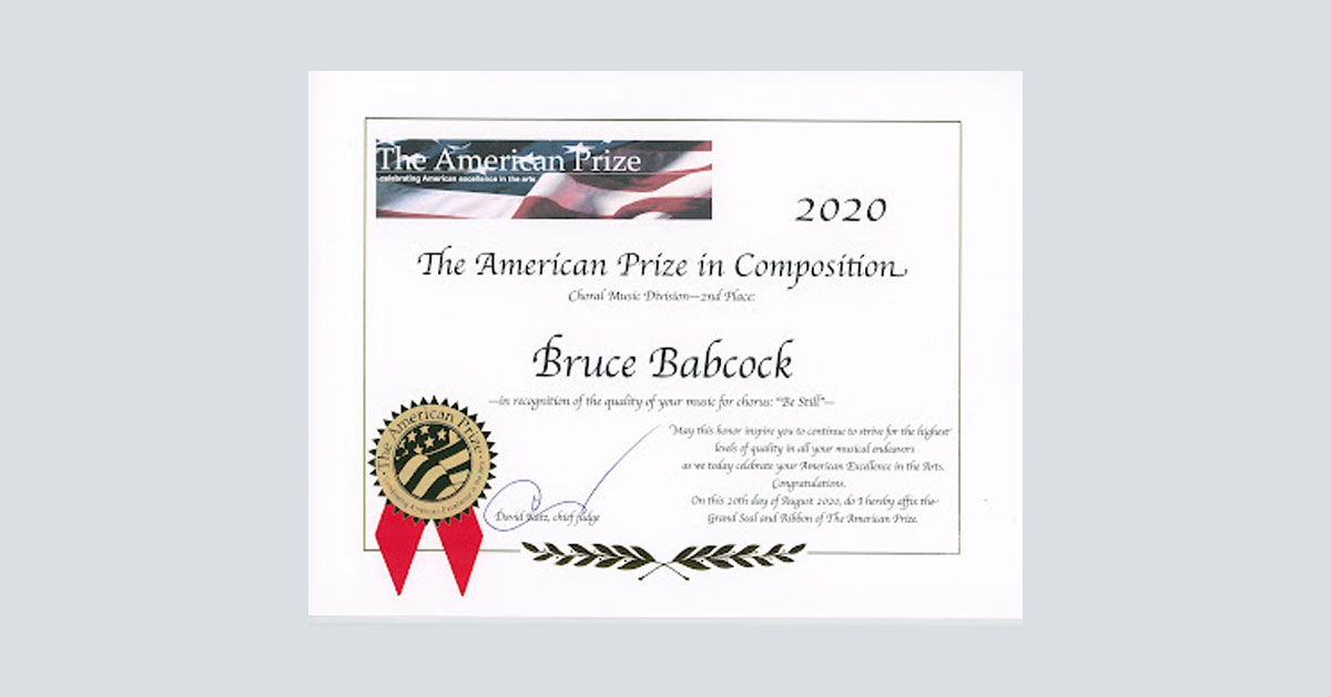 American Prize 2020